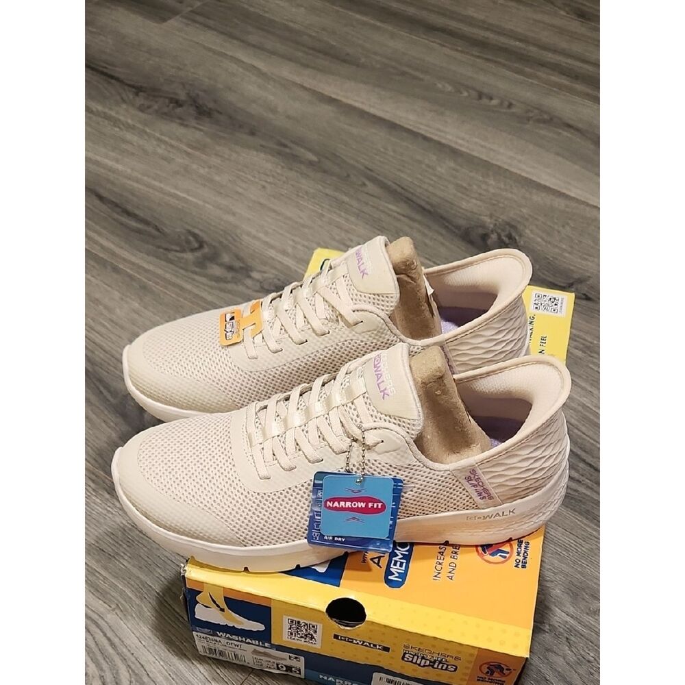 NIB Sketchers Go Walk Slip In Sneakers - Picture 4 of 10